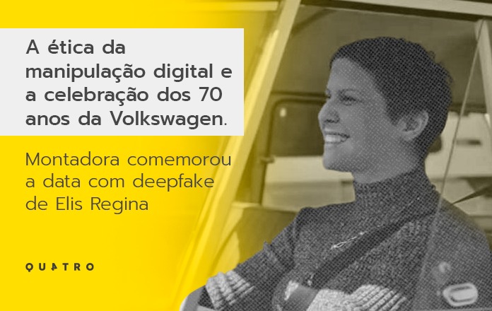 Propaganda da Volks usa inteligência artificial para colocar Elis Regina e  Maria Rita cantando juntas, Empresas